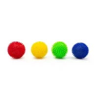 Set De 4 Pelotas Erizo 10 Cm. Colores