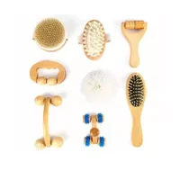 Juego De Masaje Sensorial De Madera