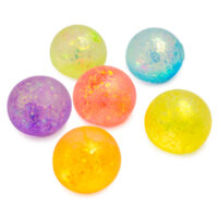 Pelotas Squishy Glitter Dif. Colores 6 Ud (25)