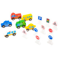 Medios De Transporte Con Señales 15 Pzas (10)
