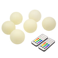Pelotas Sensoriales C/Luz 6 Un. Lavables (24)