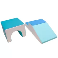 Set Modular Soft Escalador Con Túnel 3 Piezas