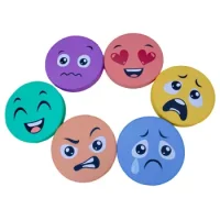 Set De 6 Cojines Soft Emociones 40x 5 Cm.