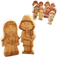 Set De 26 Figuras De Las Etnias Chilenas