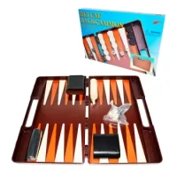 Juego Backgammon Maleta Plástica