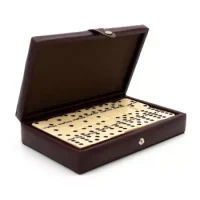 Domino 11mm. Caja De Cuero Grande