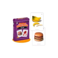 Flash Cards Alimentos 62 Unidades 7,5 X 10 Cms