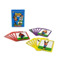 Flash Card De Posiciones Del Cuerpo Fd-120 56 Un.