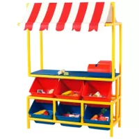 Mueble Puesto Mercado 158 Piezas