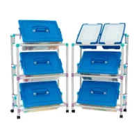 Mueble Organizador Plastico 3 Divisiones