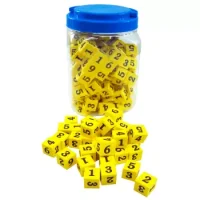 Juego Cubos 2 Cm 144 Piezas Goma Eva
