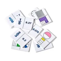 Domino Fracciones Decimales, 30 Piezas