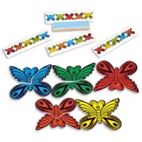 Rompecabezas Orientación Espacial Mariposas De Col