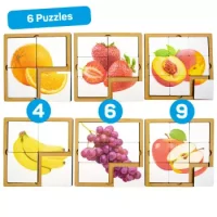 Pack 6 Puzzles Frutas 4,6,9
