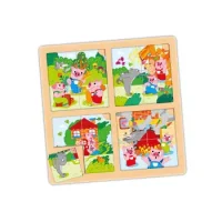 Set Puzzle Secuencia 3 Cerditos/cenicienta