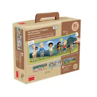 Set Puzzles Familias Del Mundo Actual