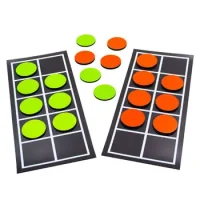 Tablero Magnetico 2 Unidades+20 Fichas