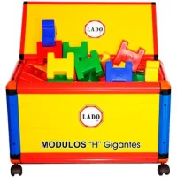 Modulo H Gigante Contenedor Con Ruedas