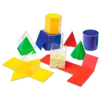 Cuerpos Geométricos Plegables 16 Piezas