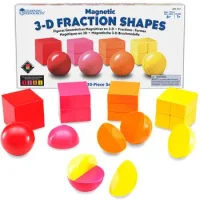 Set De Fracciones 3d Magnéticas
