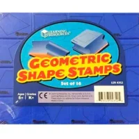 Timbres Con Figuras Geométricas 16 Piezas