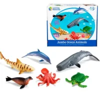 Animales Del Oceano Jumbo 6 Piezas