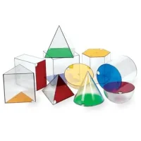 Cuerpos Geométricos Gigantes 3d 10 Piezas