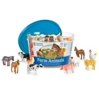 Animales De La Granja Para Contar 60 Piezas