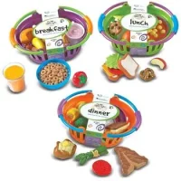 Set De 3 Canastas De Alimentos Sanos