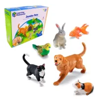 Animales Domésticos Jumbo 6 Piezas