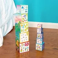Cubos Apilables Con Ilustraciones