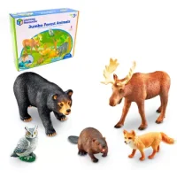 Animales Del Bosque Jumbo 5 Piezas