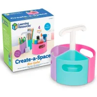 Organizador Multicolor 15 Cm 3 Compartimientos