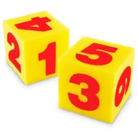 Dados De Espuma 2 Unidades Números 13 Cm
