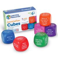 Cubos Con 36 Indicaciones En Ingles 6 Piezas