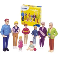 Set De Familia Europea 8 Figuras