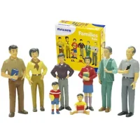 Set De Familia Asiatica 8 Figuras