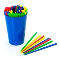 Agujas Para Enhebrar 100 Piezas En Pote Plastico