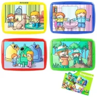 School Set 4 Puzzles Ecopuzzle