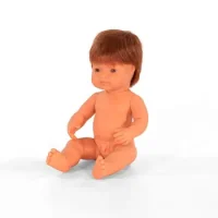 Muñeco Baby Pelirrojo Niño 38 Cm.