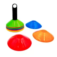Conos Lenteja 25 Piezas 5 Colores 19 Cm