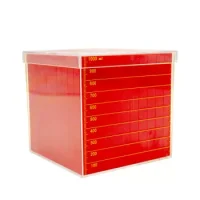 Cubo Base 10 + Cubo De Litro Graduado