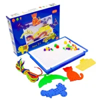 Juego Pivotes Con Plantillas 368 Piezas
