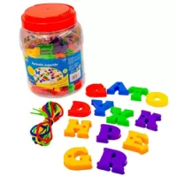 Letras Mayúsculas Para Enlazar 52 Piezas
