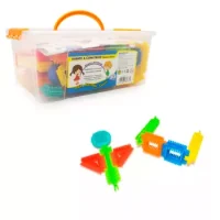Set De Construcción Flexible 128 Piezas