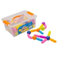 Juego De Construcción Magnetico 100 Piezas