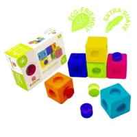 Juego Construcción Soft Conectable 6 Piezas