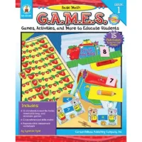 Libro De Juegos De Matemáticas Con Actividades