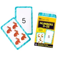 Flash Card Numeros Del 0 Al 25