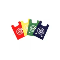 Juego De Pecheras Con Velcro 12 Unidades